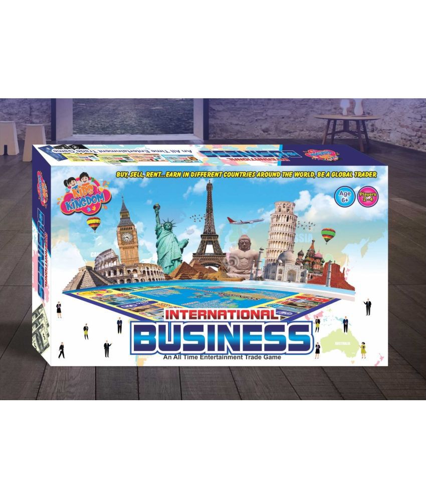     			INTERNATIONAL BUSINESS TRADING & MONOPOLY GAME - STRATERGY GAME FOR ALL AGES