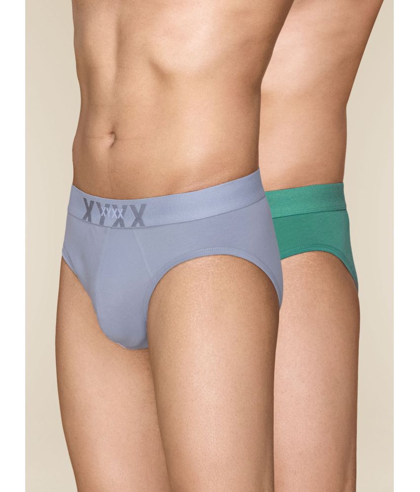     			Pack of 2 XYXX Cotton Men's Briefs ( Multicolor )