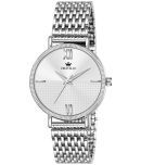 Crestello - Silver Metal Analog Womens Watch