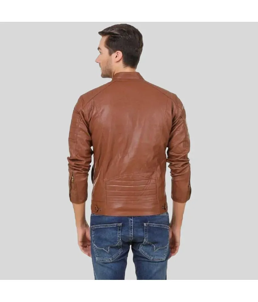 Garmadian pu sale leather jacket