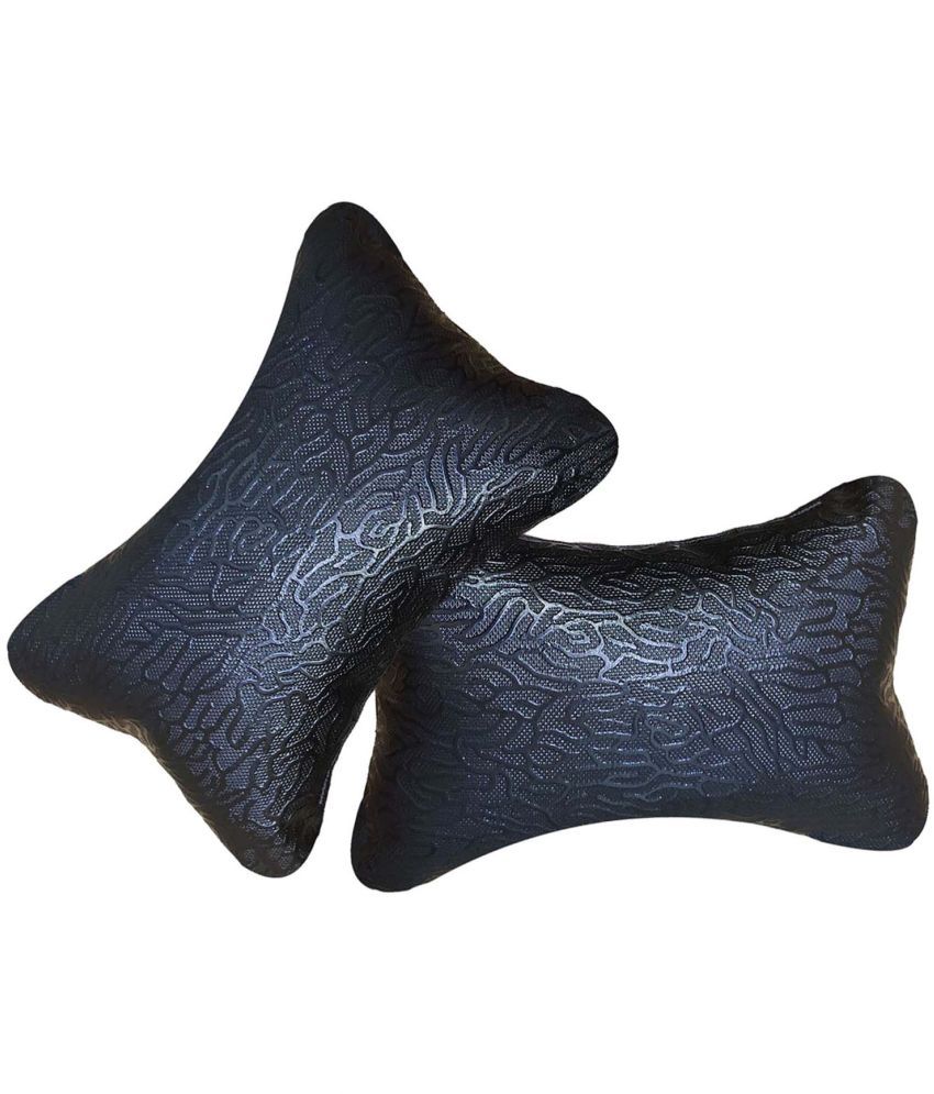     			Autokraftz Neck Cushions Set of 2 Black