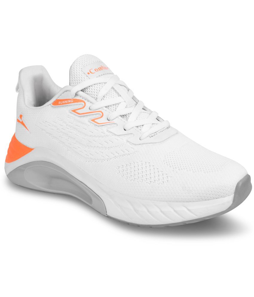     			Combit - ESCOBAR-3_WHITE-ORNG White Men's Sports Running Shoes