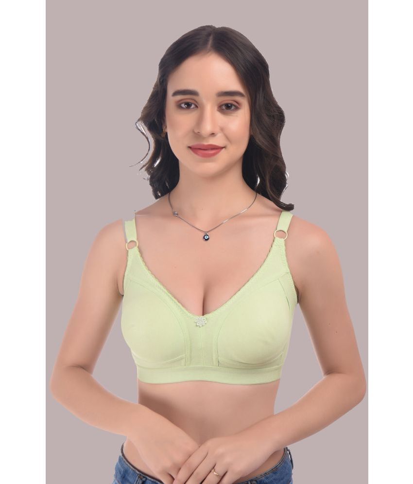     			Elina Cotton Non Padded Women's Minimizer Bra ( Mint Green )