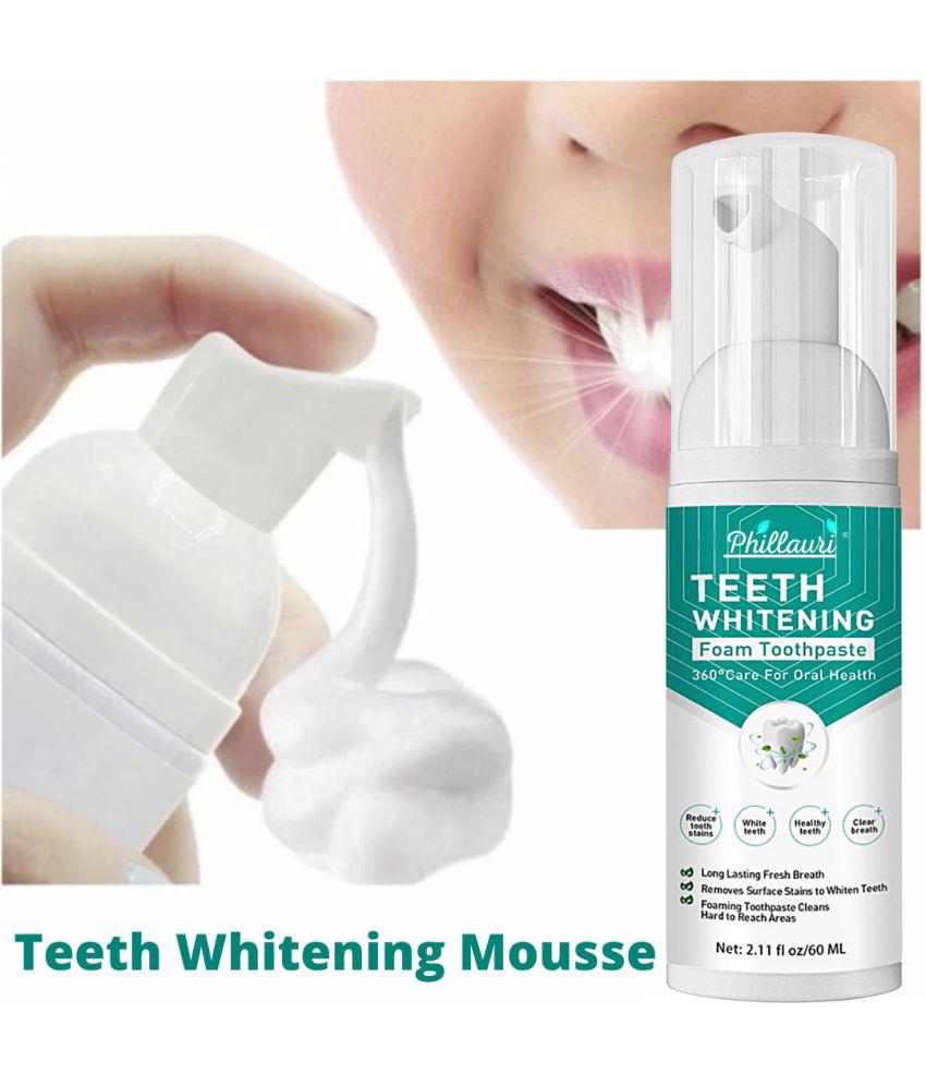     			Phillauri long lasting fresh breath- teeth whitening foam Denture Oral Kit