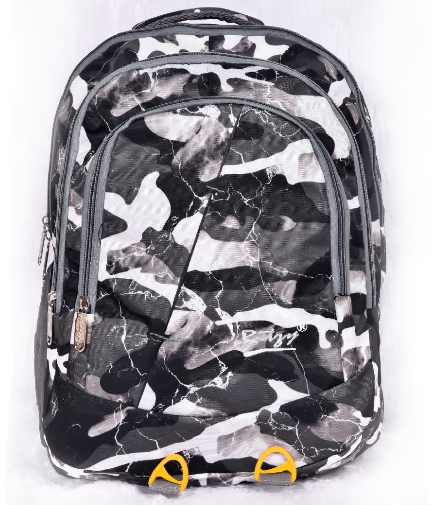     			Ritzy 48 Ltrs Grey Polyester College Bag