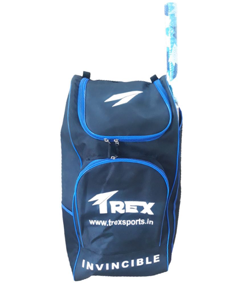     			Trex Invincible Duffel Kit Bag with Multi Compartment (BLUE-BLACK)