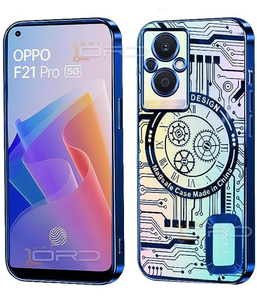     			Kosher Traders - Plain Cases Compatible For Silicon Oppo F21 Pro 5g ( Pack of 1 )