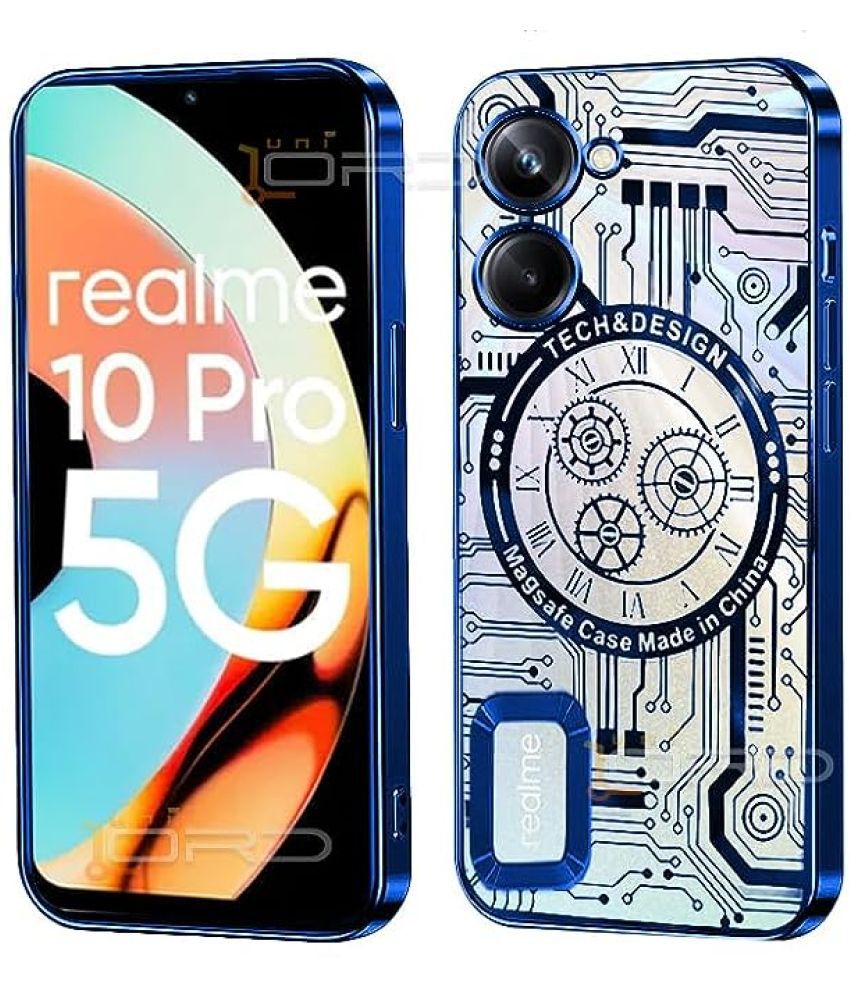     			Megha Star - Plain Cases Compatible For Silicon Realme 10 Pro Plus 5g ( Pack of 1 )