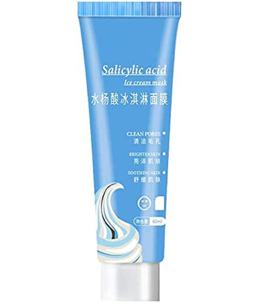     			Salicylic Ultra Cleansing Ice Cream Mask Acne Fades Moisturizing Mask Blackheads Remover (Pack of 1)