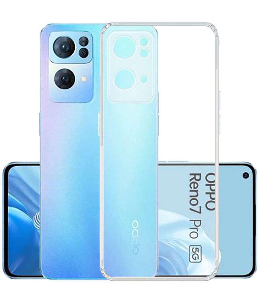     			NBOX - Silicon Soft cases Compatible For TPU Glossy Cases Oppo Reno 7 Pro 5G ( Pack of 1 )