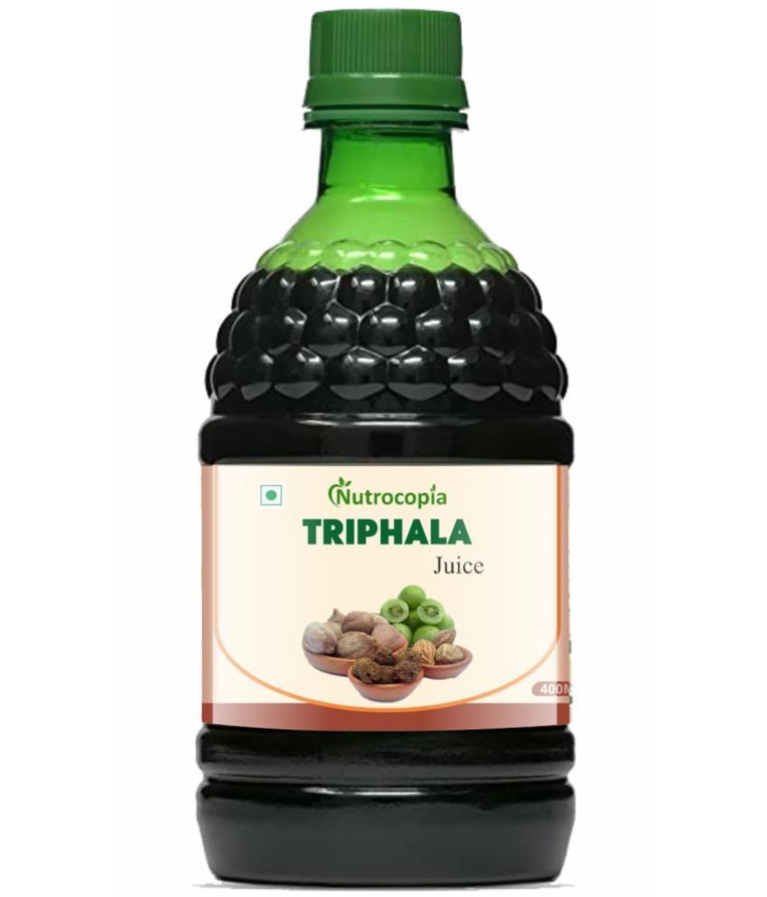     			NUTROCOPIA Triphala Juice | 100% Ayurvedic | Relieves Constipation & Improves Digestion | No Added Sugar - 400 ML