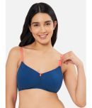 Amante Cotton Lightly Padded Women's T-Shirt Bra ( Blue )