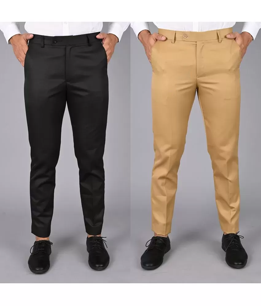MANCREW Formal Pants for Men Regular fit – Formal Trousers for Men
