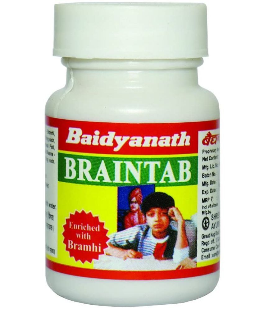     			Baidyanath Brain Tablet 50 Tab (Pack of 2)