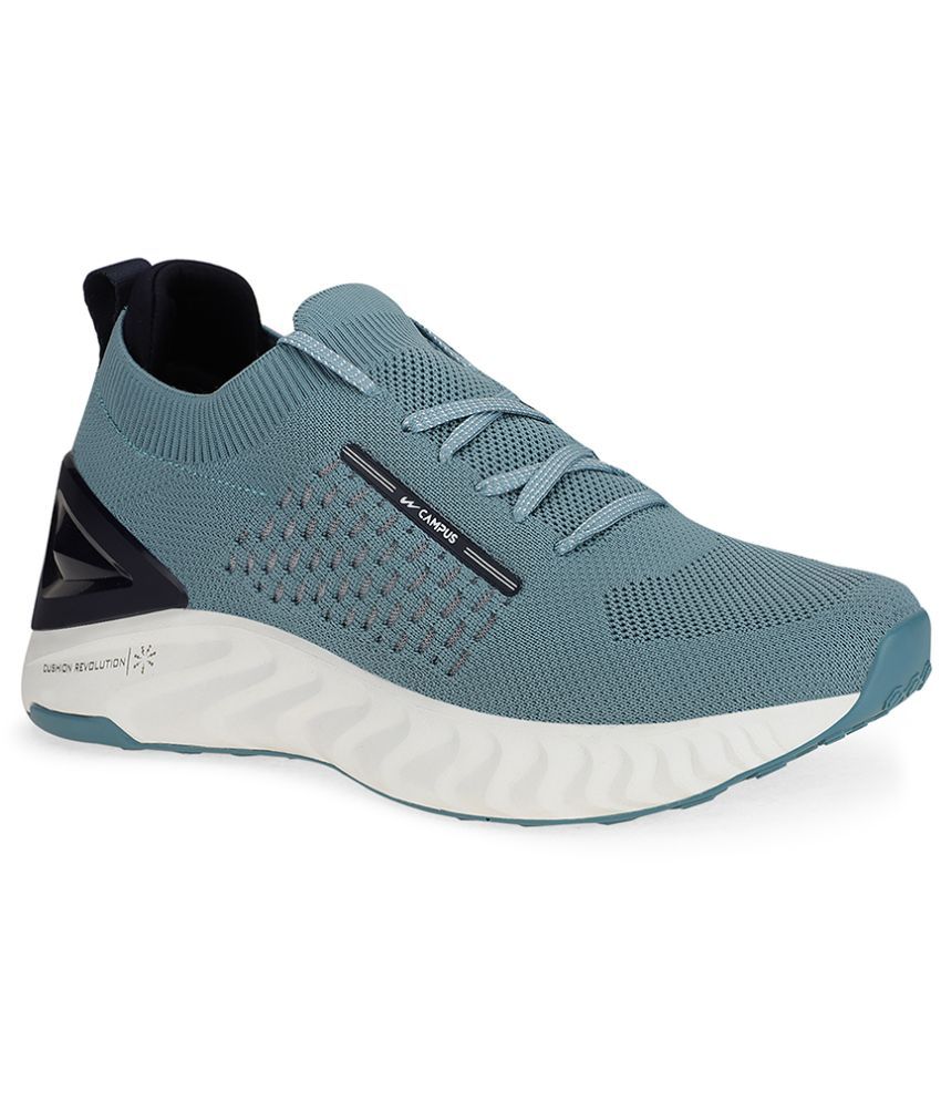     			Campus - STREET-RUN Green Men's Sports Running Shoes