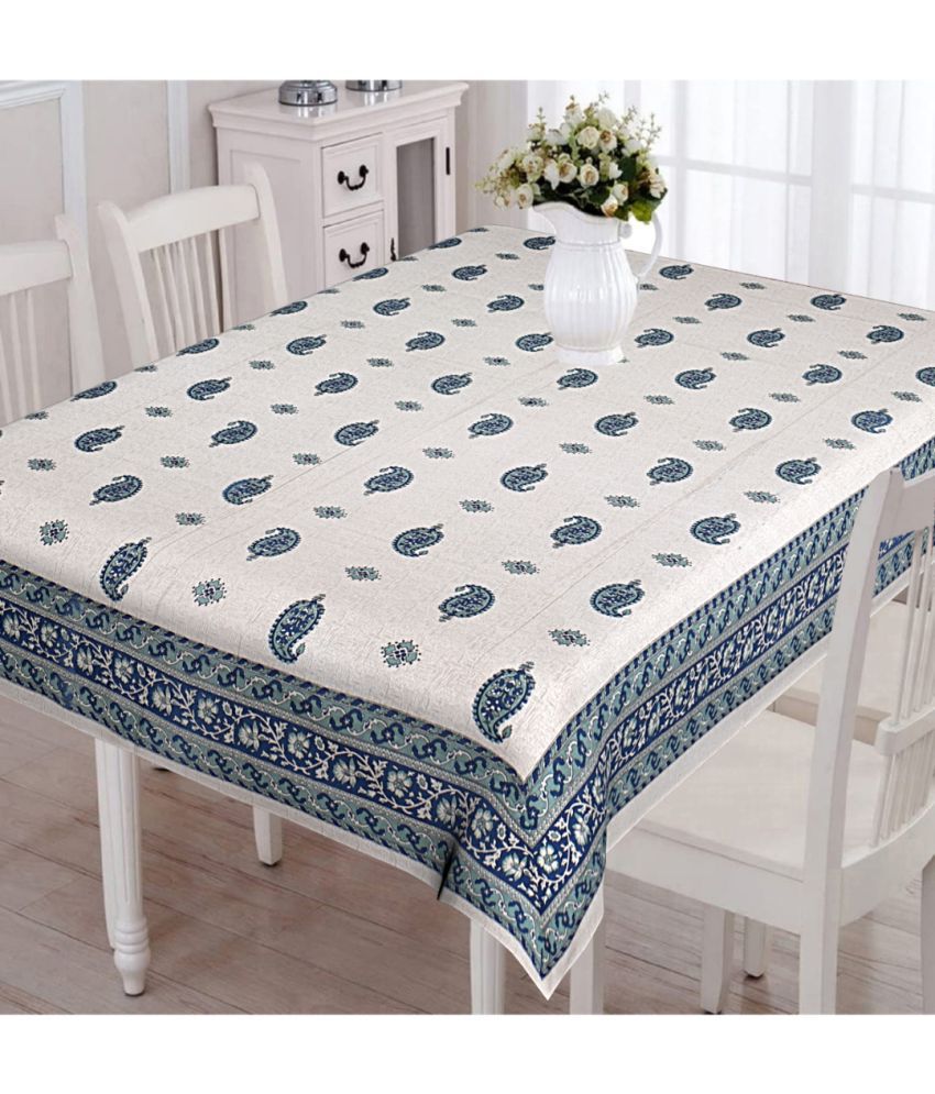     			INDHOME LIFE Printed Cotton 6 Seater Rectangle ( 288 x 152 ) cm Pack of 1 Multi