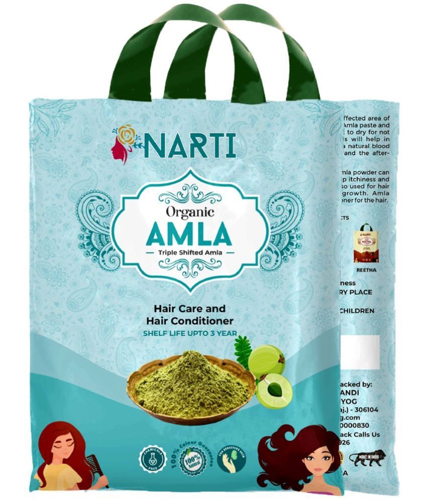     			Narti Amla powder for hair 500g Organic Henna 1 g