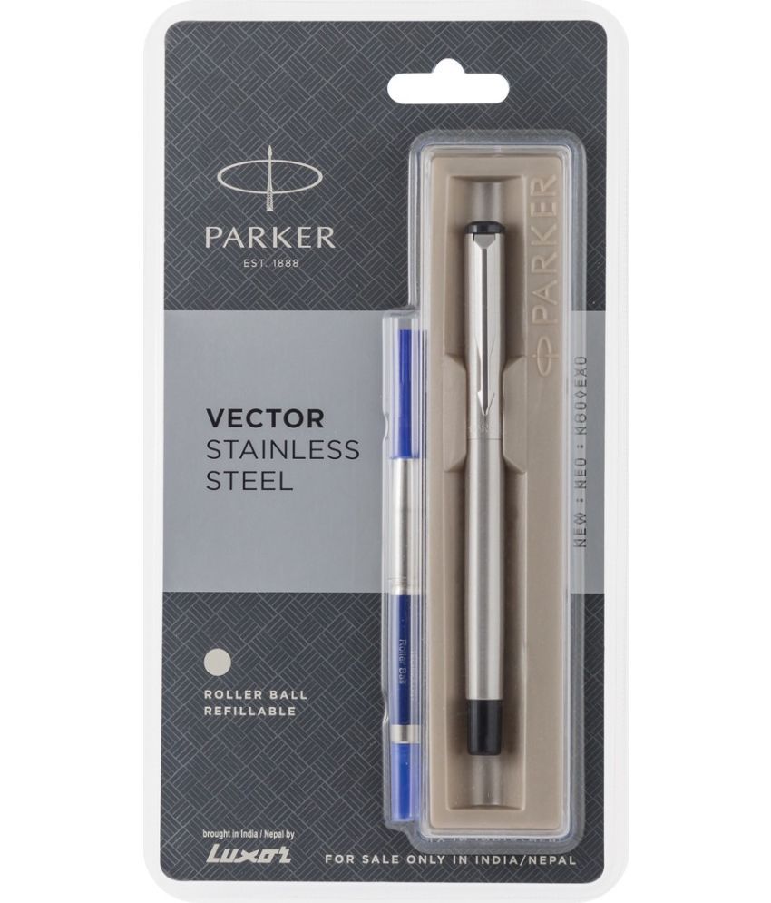     			Parker Vector Stainless Steel CT Roller Ball Pen