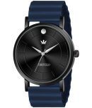 Crestello - Blue Silicon Analog Men's Watch