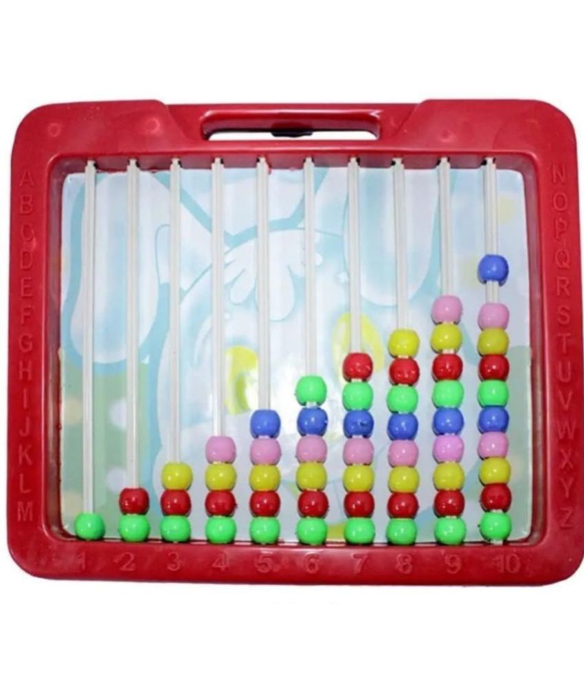     			2508 YESKART- 2 in 1 Counting Frame /Kids Game for 2 to 5 Years Child/COLOURFULL /Duster MULTICOLOR