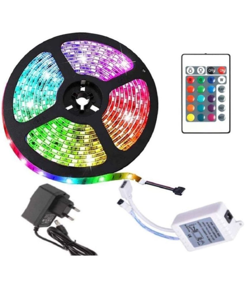     			DAYBETTER - Multicolor 5Mtr LED Strip ( Pack of 1 )