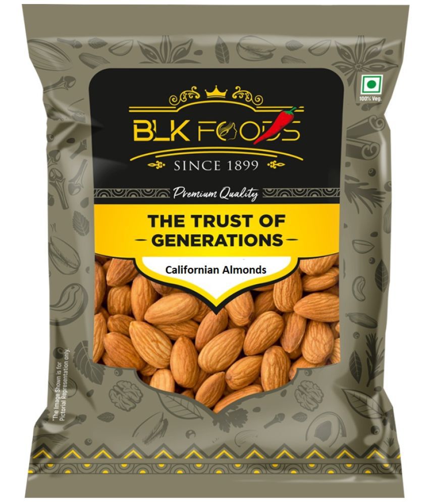     			BLK FOODS Raw California Almonds 100 g