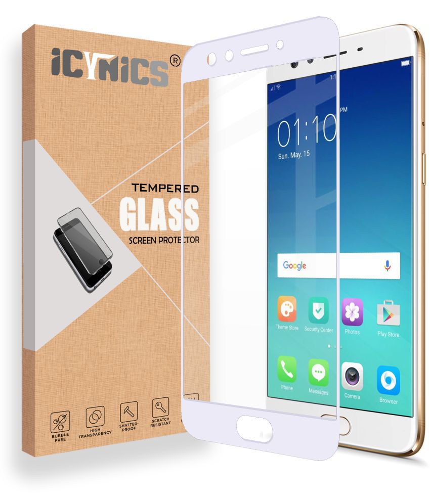     			Icynics - Tempered Glass Compatible For Oppo F3 plus ( Pack of 1 )