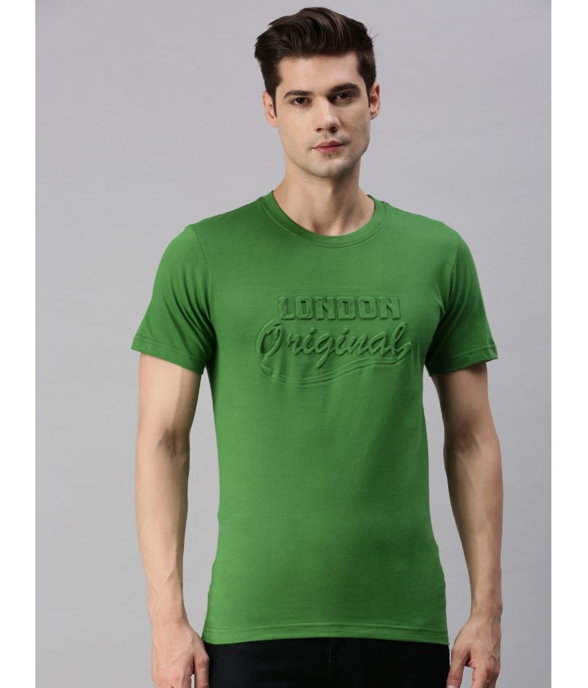     			ONN - Green 100% Cotton Regular Fit Men's T-Shirt ( Pack of 1 )