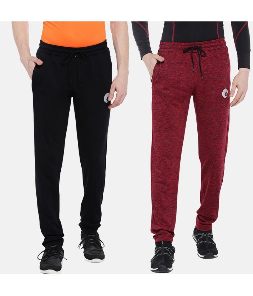     			Omtex - Multi Polyester Men's Sports Trackpants ( Pack of 2 )