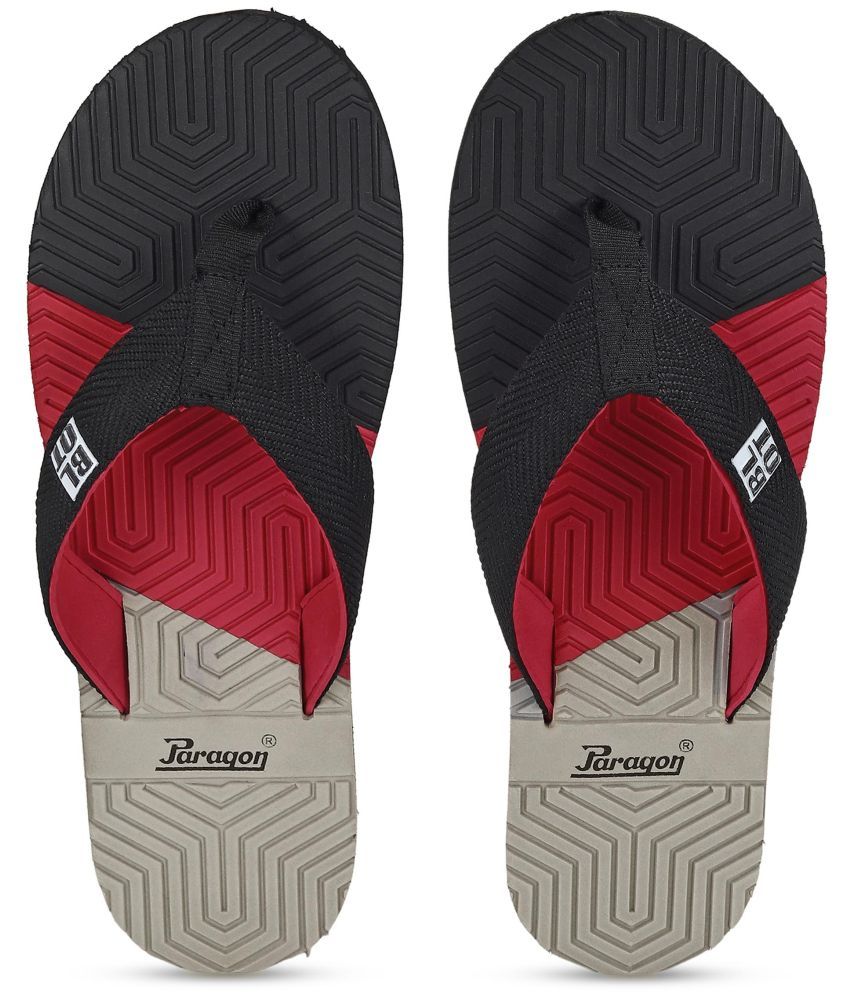     			Paragon - Black Men's Thong Flip Flop