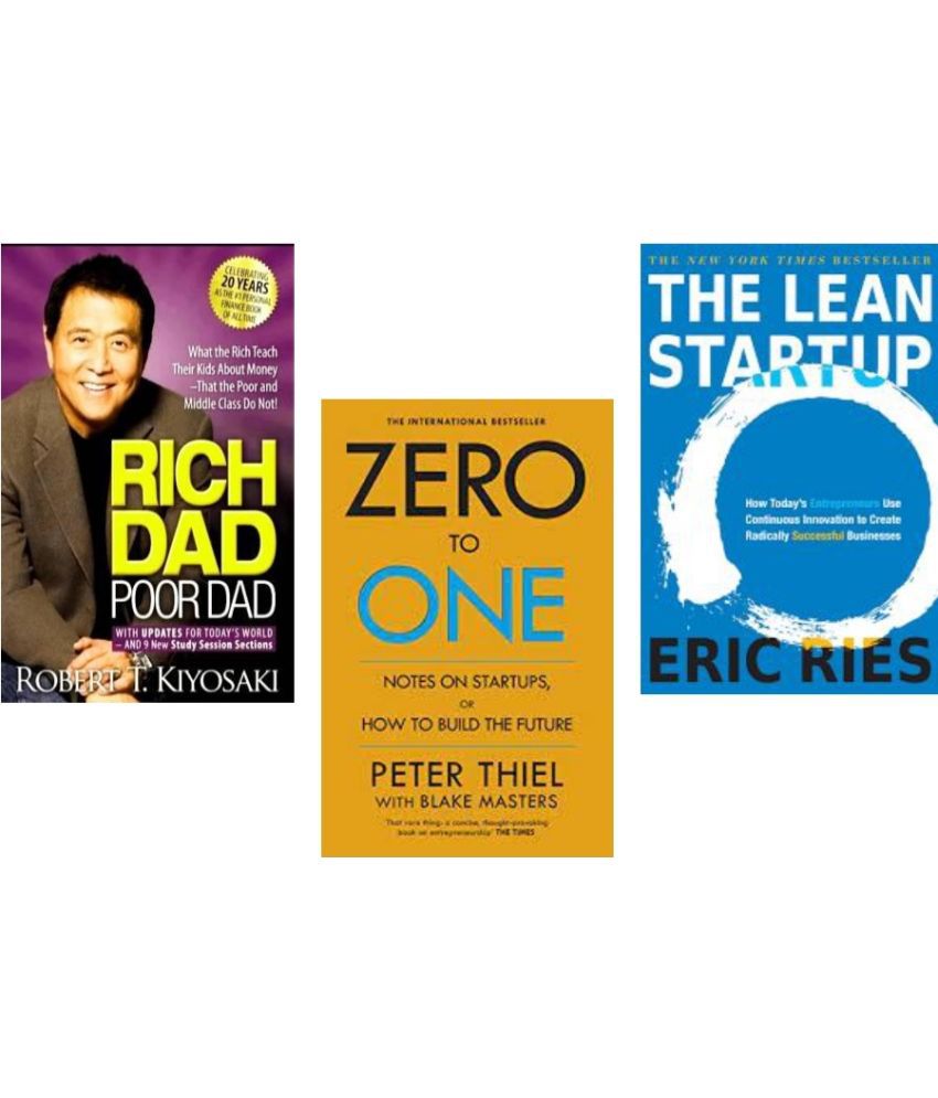     			Rich Dad Poor Dad + Zero to One + The Lean Startup
