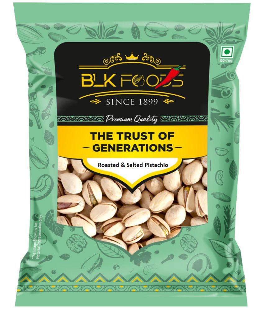     			BLK FOODS Roasted & Salted Pistachios 200 g