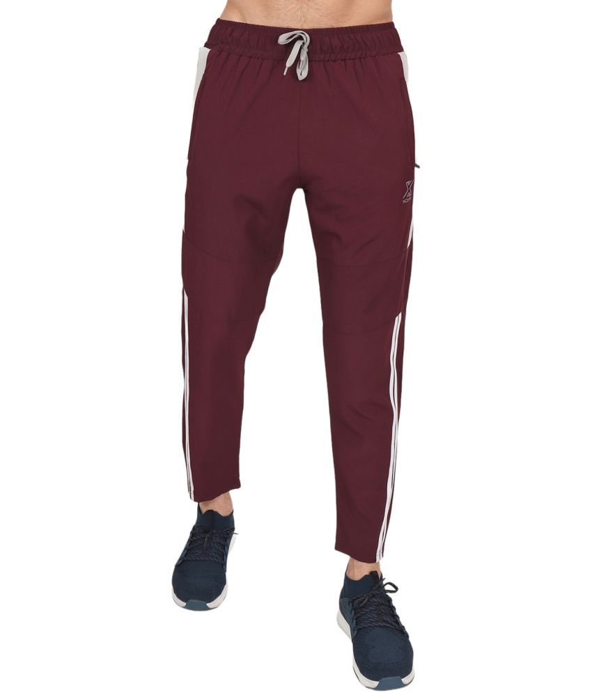     			xohy - Maroon Cotton Blend Men's Trackpants ( Pack of 1 )
