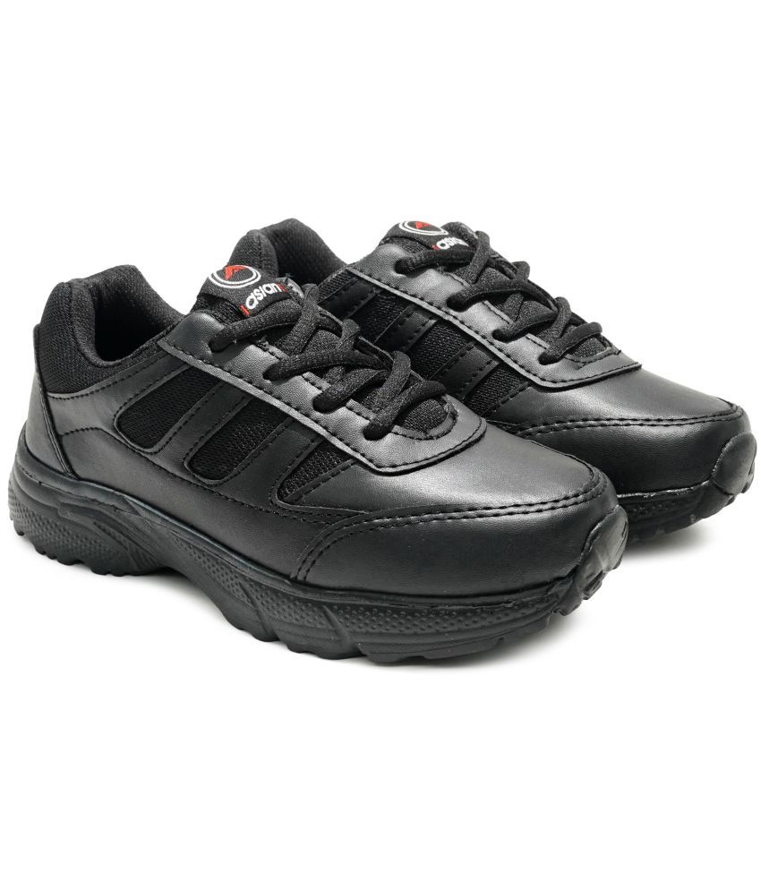     			ASIAN - NEW-EXPO(L) Black Men's Sports Running Shoes
