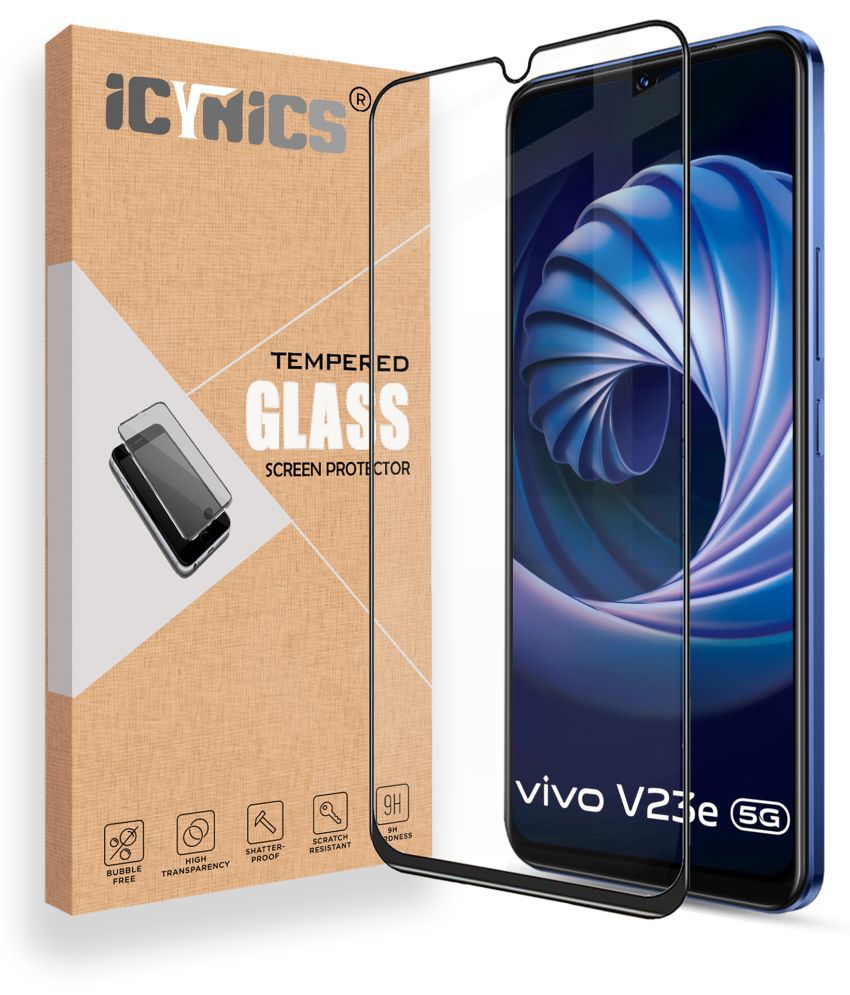     			Icynics - Tempered Glass Compatible For Vivo V23E 5G ( Pack of 1 )