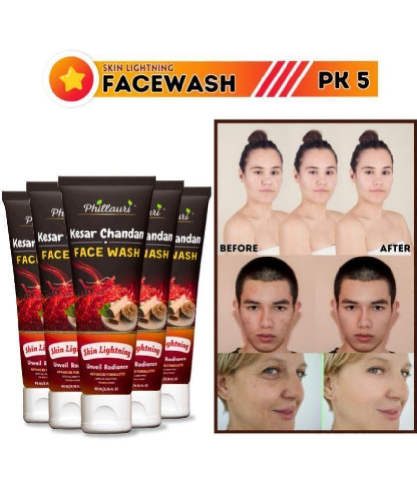     			Phillauri - Refreshing Face Wash For All Skin Type ( Pack of 5 )