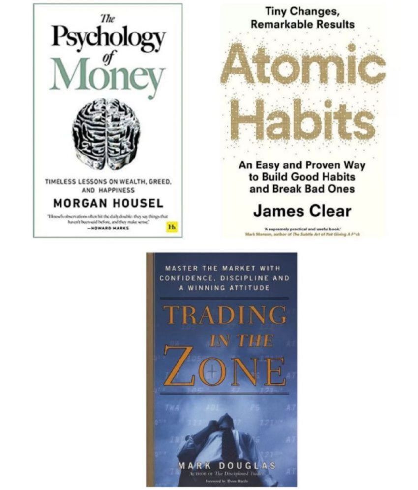     			(Best Combo ) Psychology of money + Atomic habit + Trending Zone ( paperback )