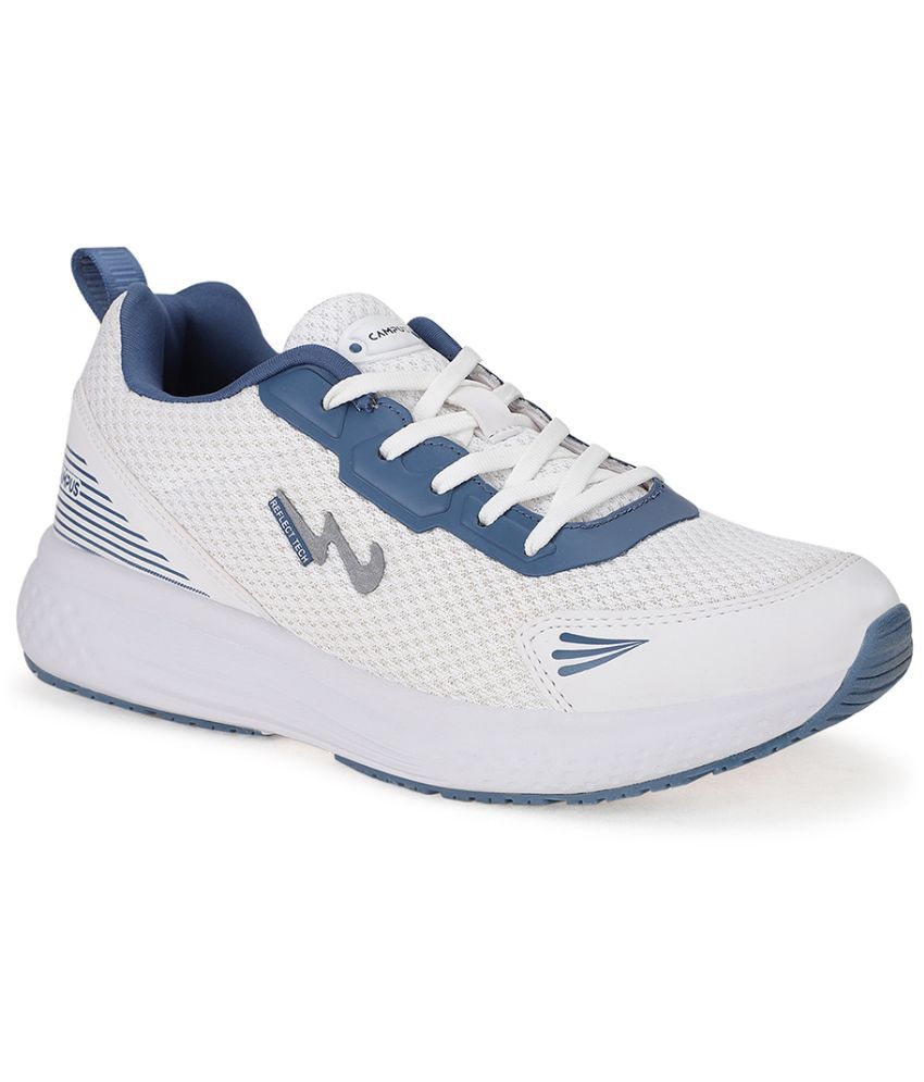     			Campus - AWAKE White Men's Sports Running Shoes