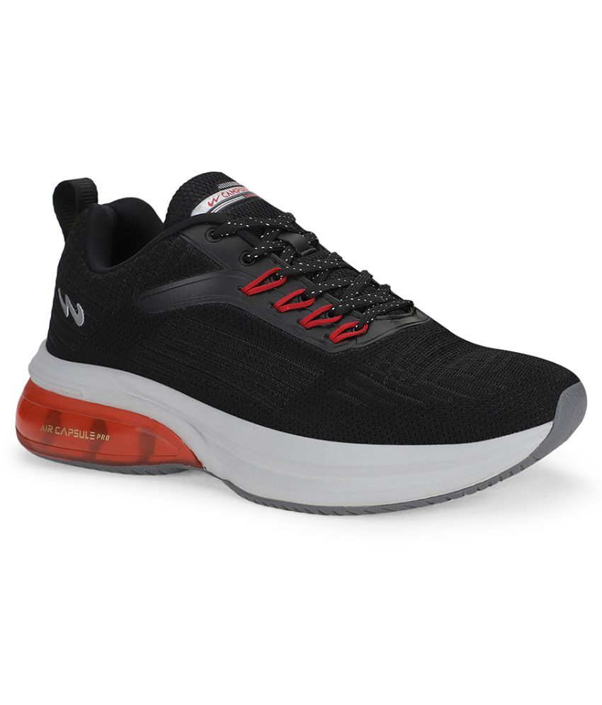     			Campus - PARTON Black Men's Sports Running Shoes