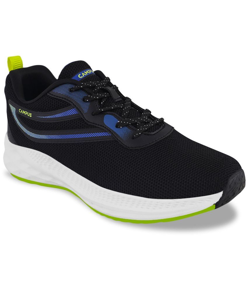     			Campus - REMUS Black Men's Sports Running Shoes