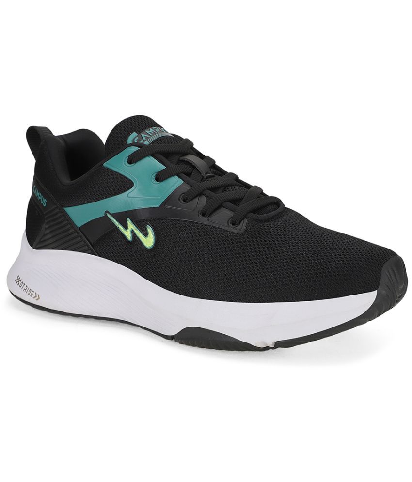     			Campus - SCALO Black Men's Sports Running Shoes