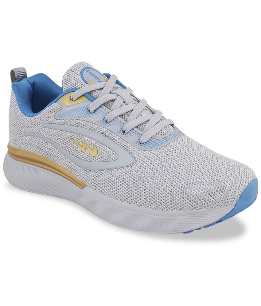     			Campus - SILAS Light Grey Men's Sports Running Shoes
