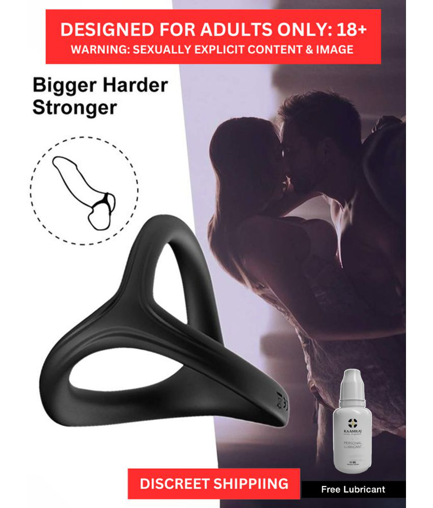     			Online Best Selling Cock Ring- Body Safe Soft Silicon Material Reusable Waterproof Cock Ring with Kaamraj Lube Free for Smooth and Long Lasting Pleasure