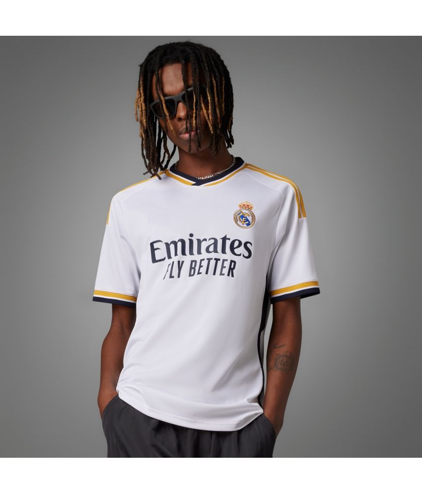     			REAL MADRID HOME SINGLE JERSEY 2023/24