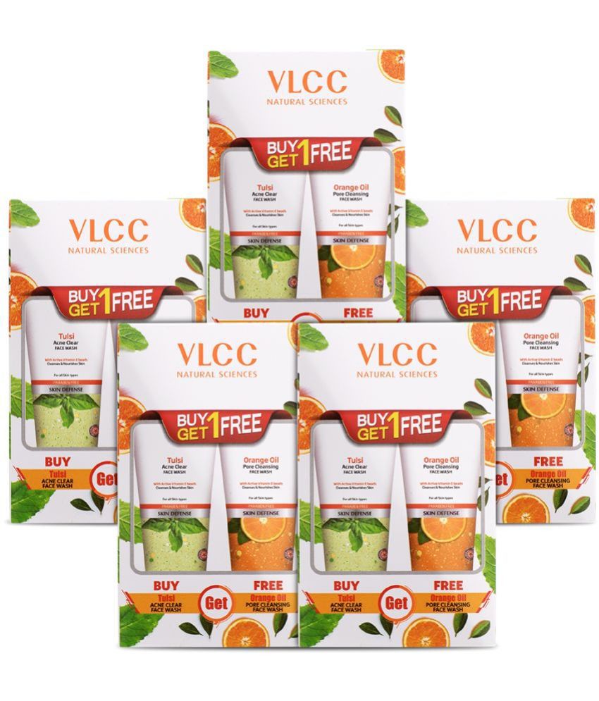     			VLCC Turmeric & Berberis With Bacopa & Aloe Vera (150ml) Buy One Get One, 300 ml (Pack of 5)