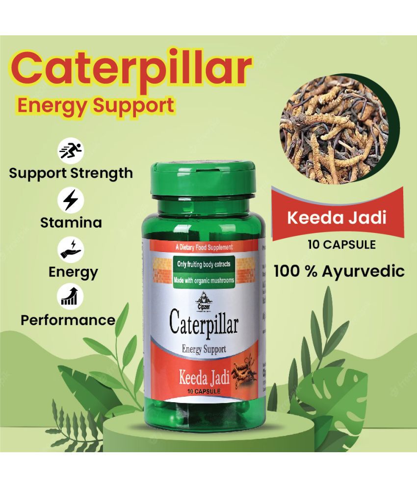     			"Caterpillar Keeda Jadi 10 cap | Stamina booster, Energy increaser, Sex power,sex timinig increase  "