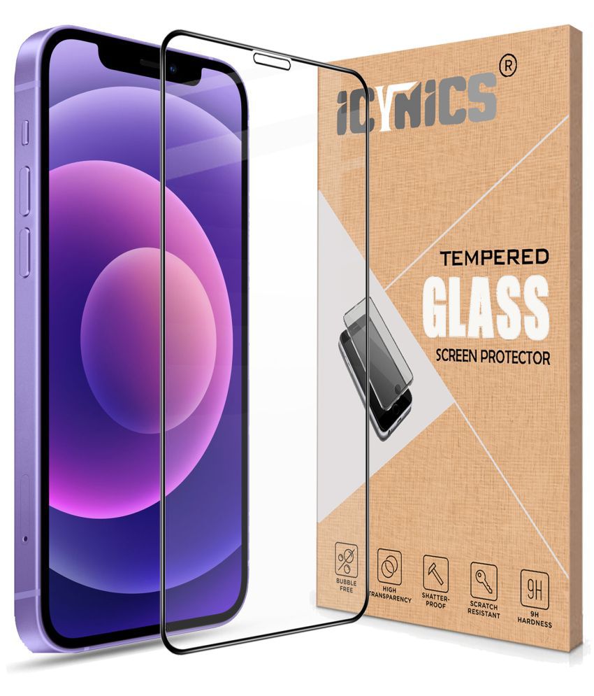     			Icynics - Tempered Glass Compatible For Apple iPhone 12 Mini ( Pack of 1 )