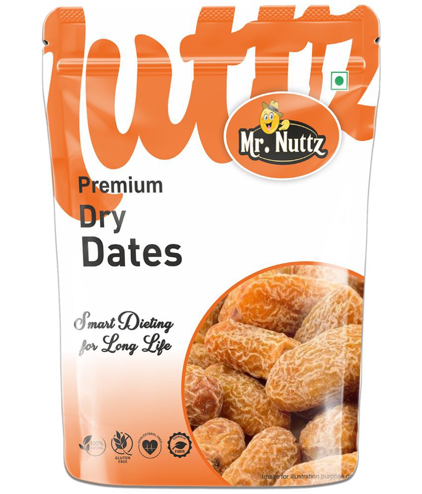    			Mr.Nuttz 500g Premium Dates (Dry Yellow Dates/ Peela Chuara, Khajoor) Dry Dates