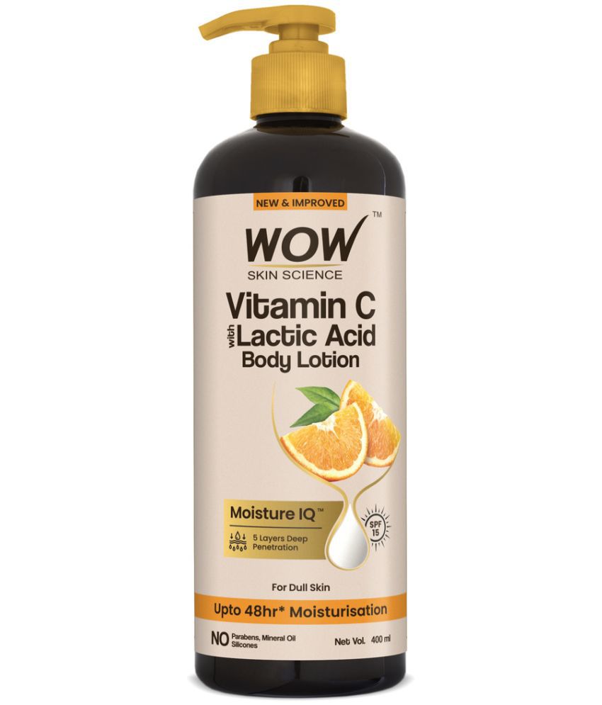     			WOW Skin Science - Daily Care Lotion For All Skin Type 400 ml ( Single Pack )