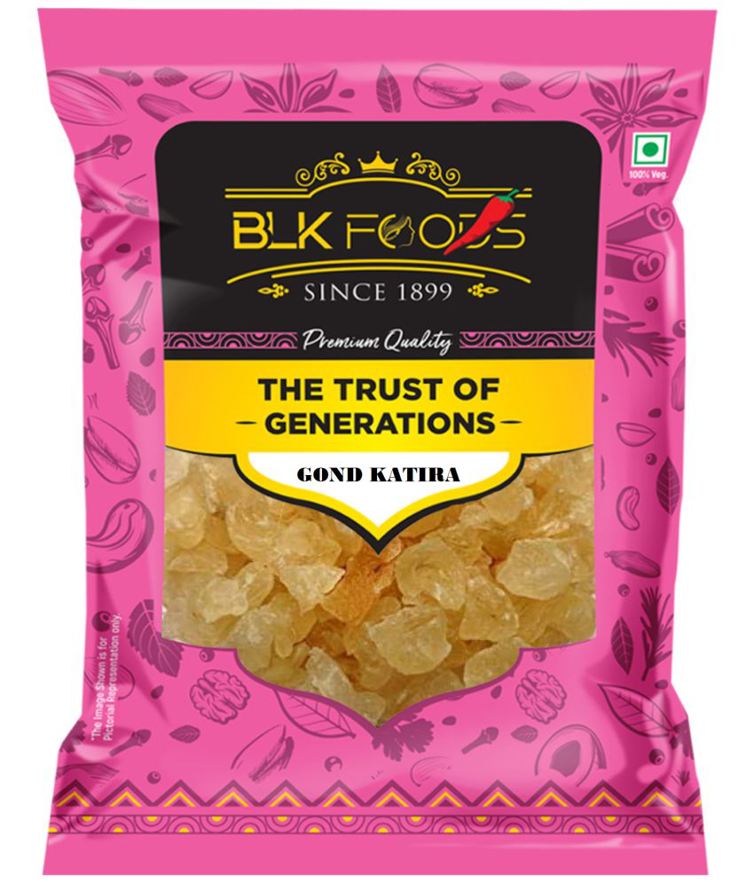     			BLK FOODS _Select Gond Katira Tragacanth Gum Crystals (Edible Gum) 250g 250 gm